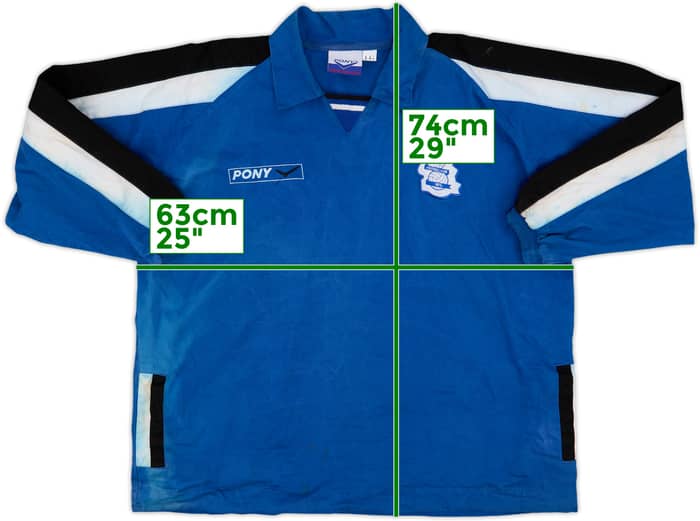 1995-96 Birmingham Pony Drill Top - 6/10 - (L)