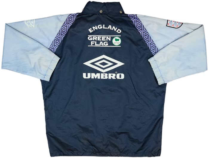 1994-96 England Umbro Hooded Rain Jacket - 7/10 - (L)