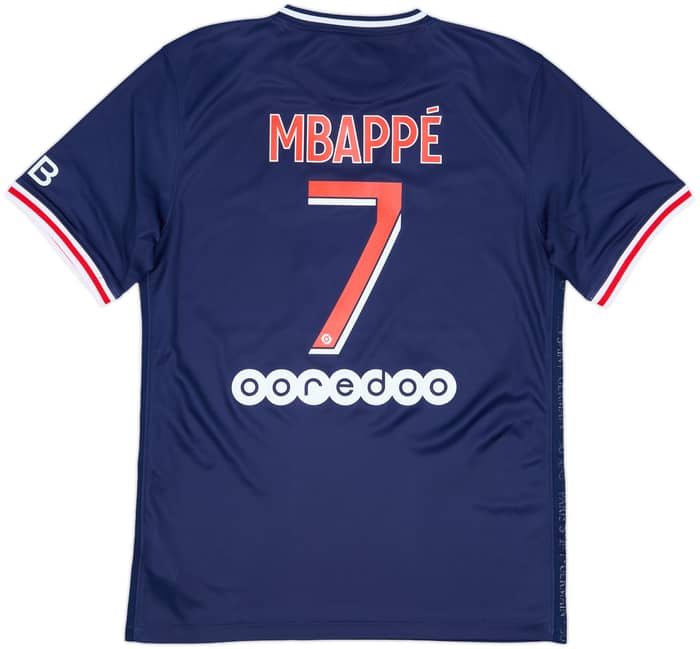2020-21 Paris Saint-Germain Home Shirt Mbappe #7 (M)