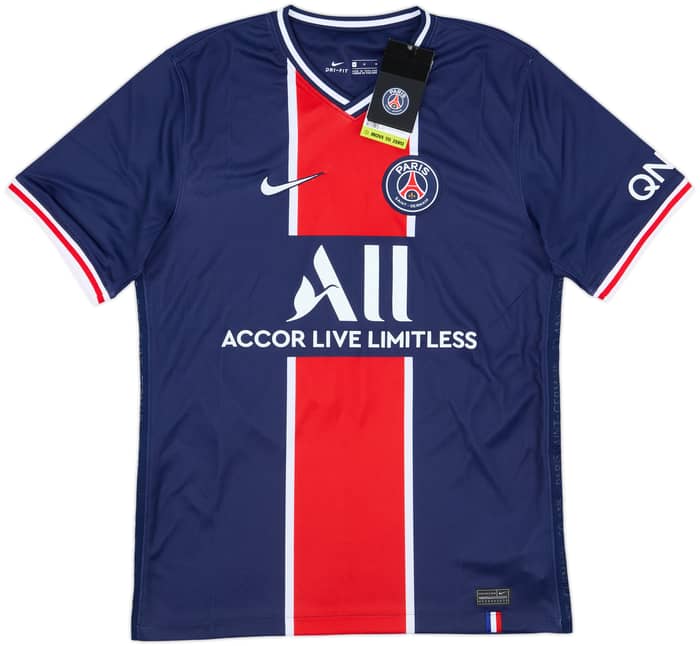 2020-21 Paris Saint-Germain Home Shirt Mbappe #7 (M)