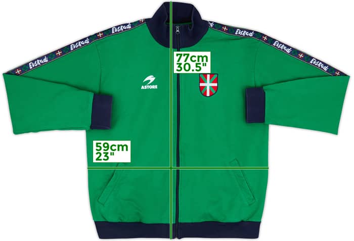 1995-96 Basque Country (Euskadi) Astore Track Jacket - 10/10 - (XXL)