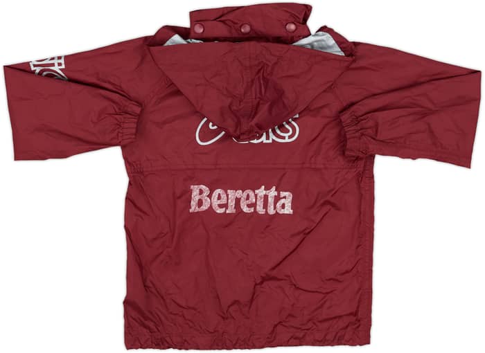 2005-06 Torino Asics 1/4 Zip Rain Jacket - 6/10 - (L.Boys)