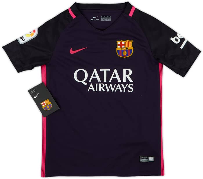 2016-17 Barcelona Away Shirt (6-7 Years)