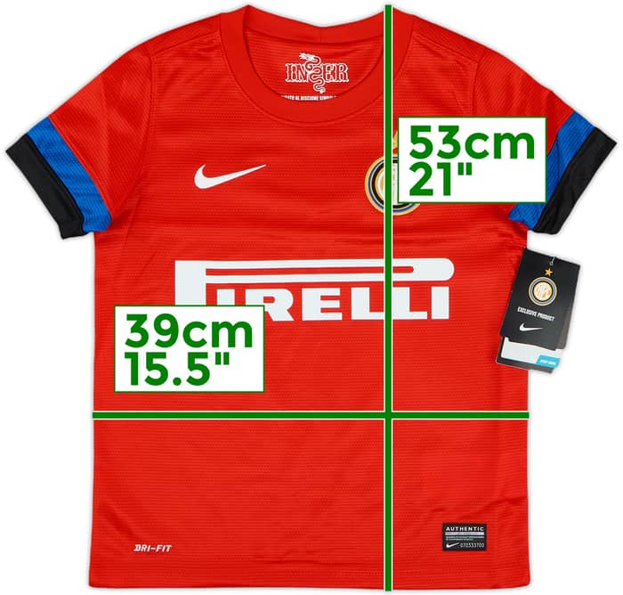 2012-13 Inter Milan Away Shirt (6-7 Years)