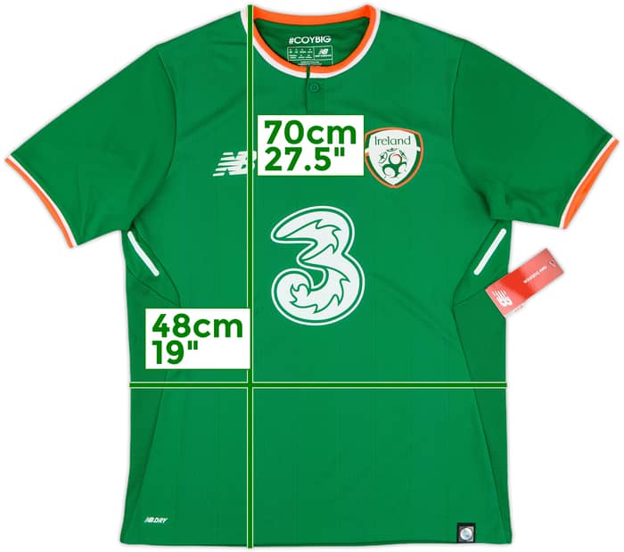 2017-18 Ireland Home Shirt (S)