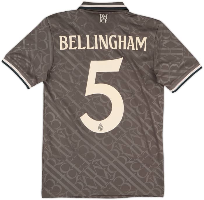 2024-25 Real Madrid Third Shirt Bellingham #5 (XS)