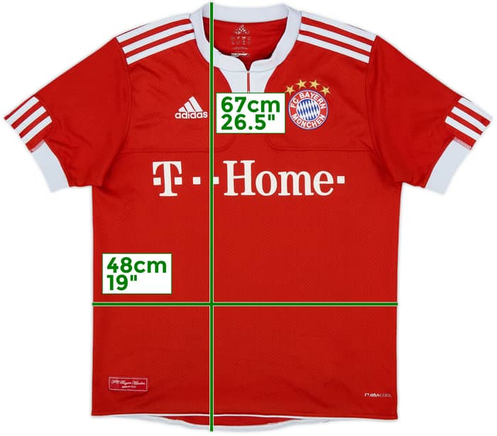 2009-10 Bayern Munich Home Shirt - 6/10 - (XL.Boys)