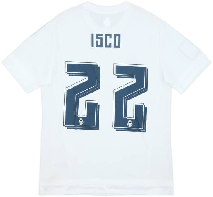 2015-16 Real Madrid Home Shirt Isco (M)