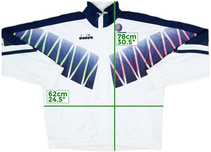 1994 Italy Diadora Track Jacket - 6/10 - (L)