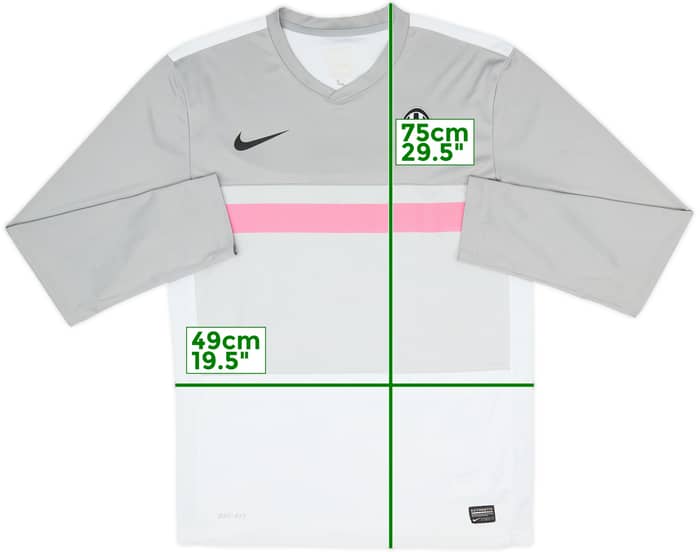 2011-12 Juventus Nike Training L/S Shirt - 7/10 - (M)