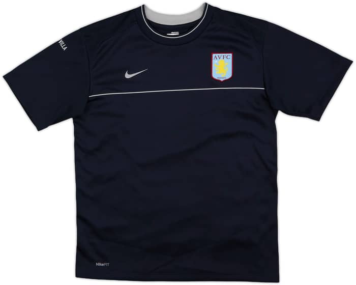 2008-09 Aston Villa Nike Training Shirt - 10/10 - (XL.Boys)
