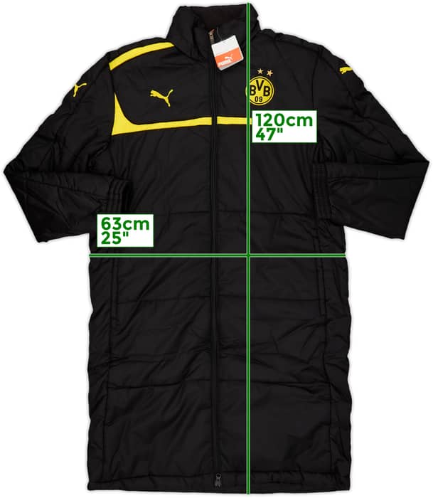 2012-13 Borussia Dortmund Puma Padded Bench Coat (L)