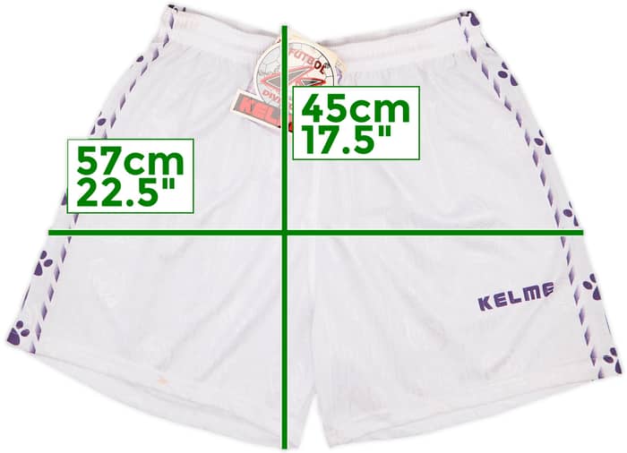 1996-97 Real Madrid Home Shorts (M)