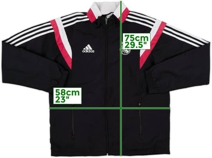 2014-15 Real Madrid adidas Track Jacket - 8/10 - (XL)