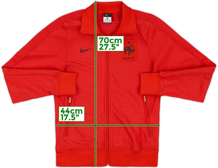 2012-13 France Nike Track Jacket - 9/10 - (S)