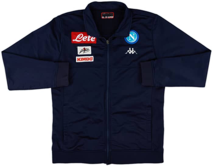 2015-16 Napoli Macron Track Jacket - 8/10 - (L.Boys)