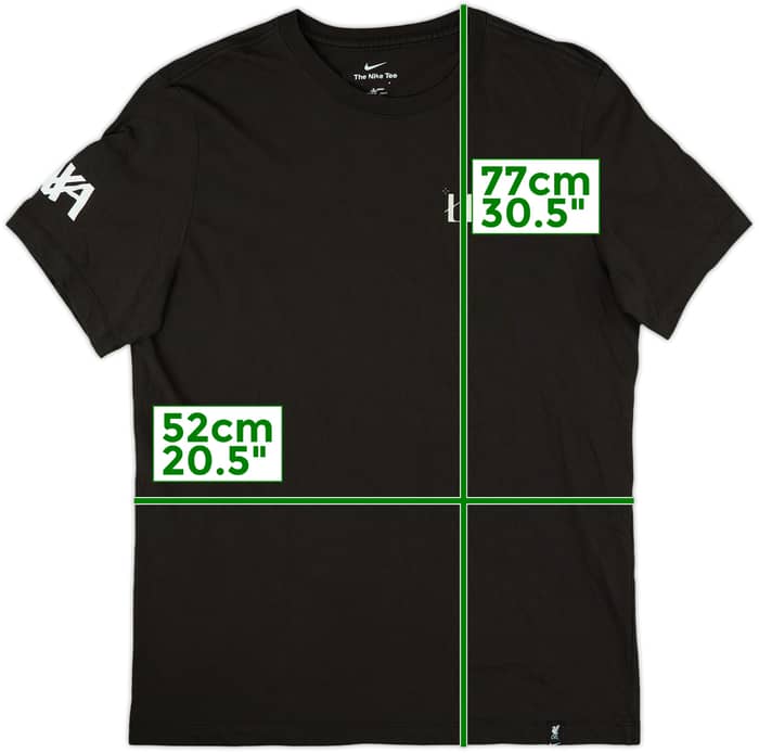 2024-25 Liverpool Nike Cotton Tee - 8/10 - (L)