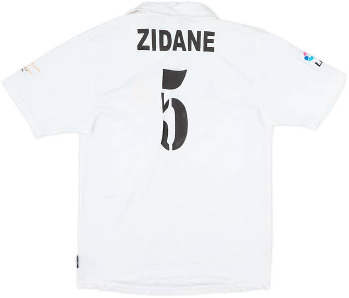 2001 Real Madrid Home Shirt Zidane #5 - 5/10 - (S)