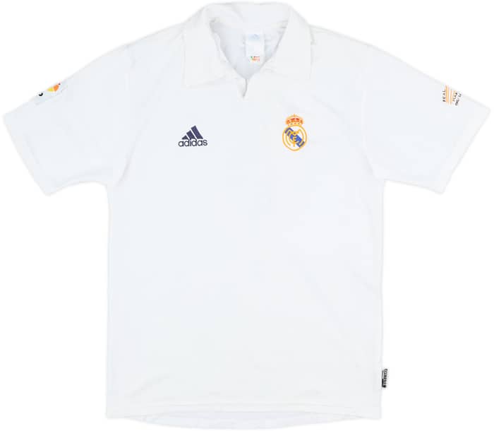 2001 Real Madrid Home Shirt Zidane #5 - 5/10 - (S)