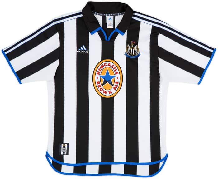 1999-00 Newcastle Home Shirt Shearer #9 - 10/10 - (M)