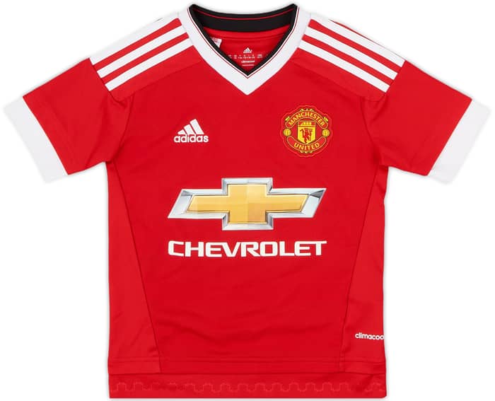 2015-16 Manchester United Home Shirt Rooney #10 - 8/10 - (7-8 Years)