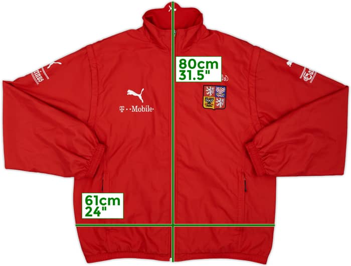 2006-08 Czech Republic Puma Track Jacket - 6/10 - (XL)