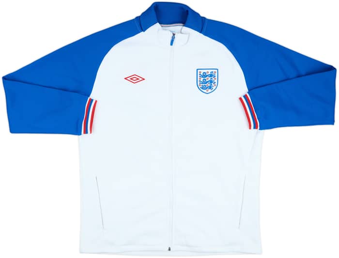 2010-11 England Umbro Track Jacket - 9/10 - (XL)