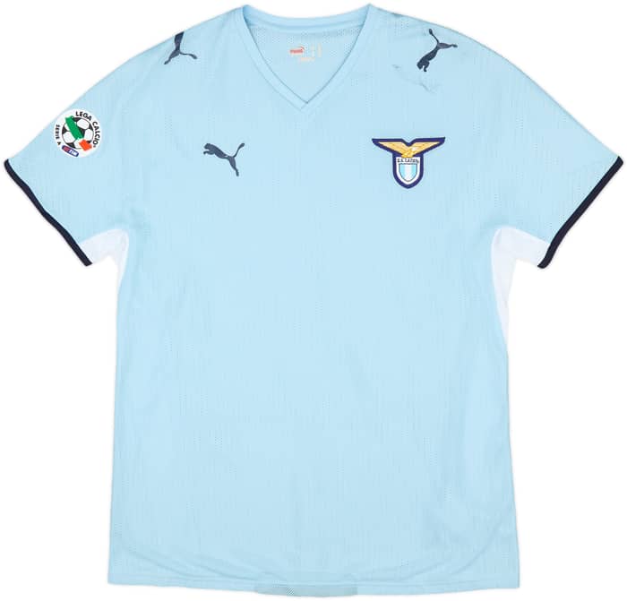 2008-09 Lazio Match Issue Home Shirt Zarate #10