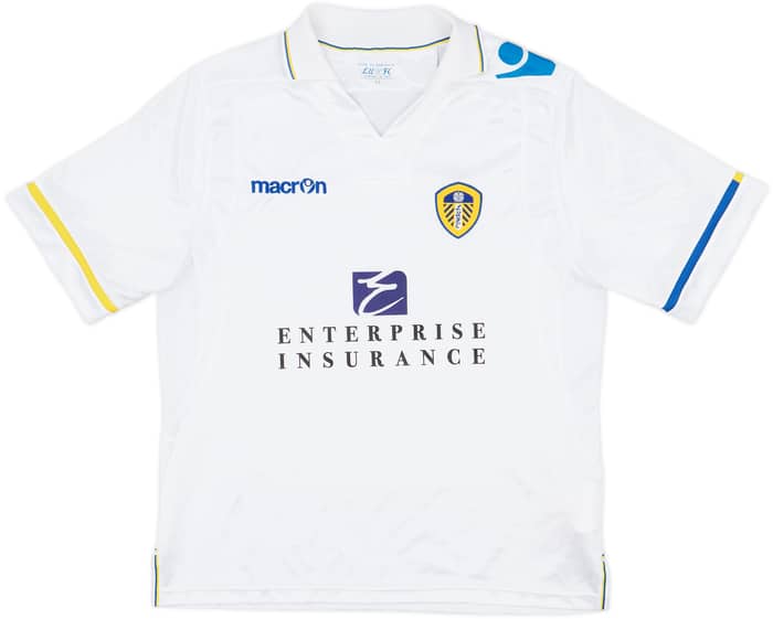 2011-12 Leeds United Home Shirt - 9/10 - (L.Boys)