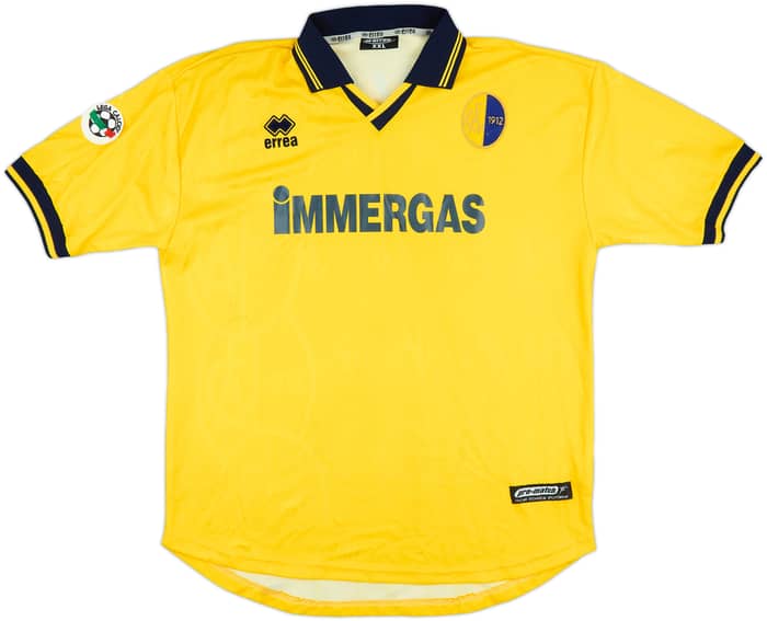 2002-03 Modena Match Issue Home Shirt Pavan #16