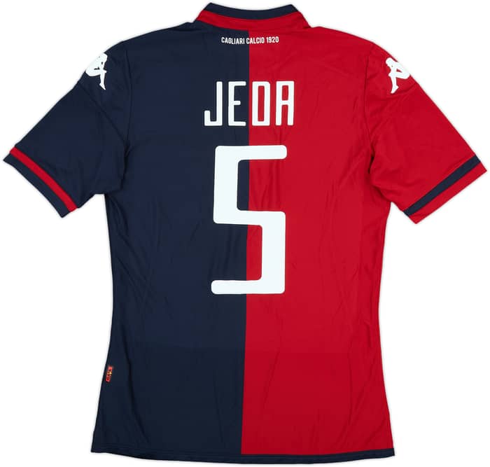 2016 Cagliari Match Issue 'Conti Day' Home Shirt Jeda #5