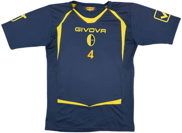 2009-10 Modena Player Issue Training Shirt #4 (Bianco) - 6/10 - (L)