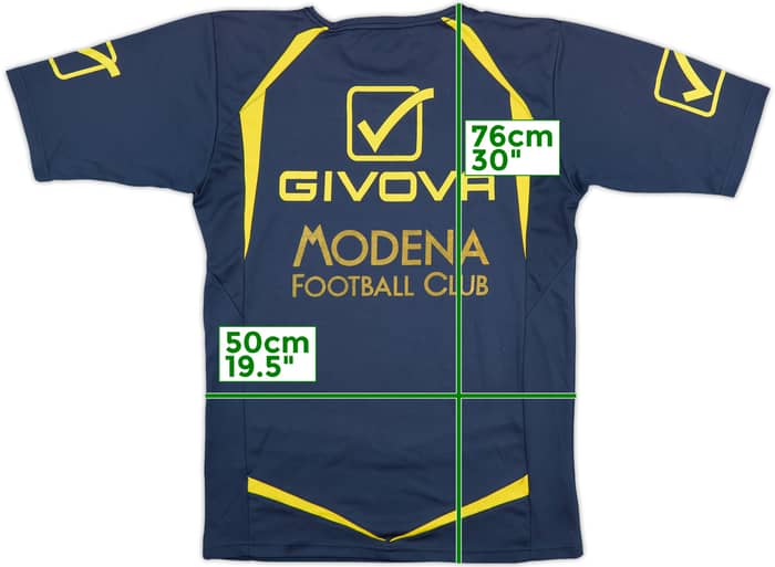 2009-10 Modena Player Issue Training Shirt #4 (Bianco) - 6/10 - (L)