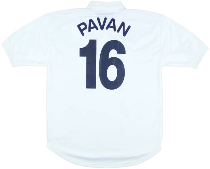 2002-03 Modena Match Issue Fourth Shirt Pavan #16
