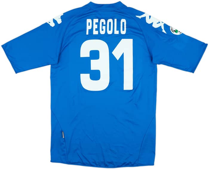 2009-10 Siena Match Issue GK Shirt Pegolo #31