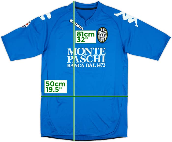 2009-10 Siena Match Issue GK Shirt Pegolo #31