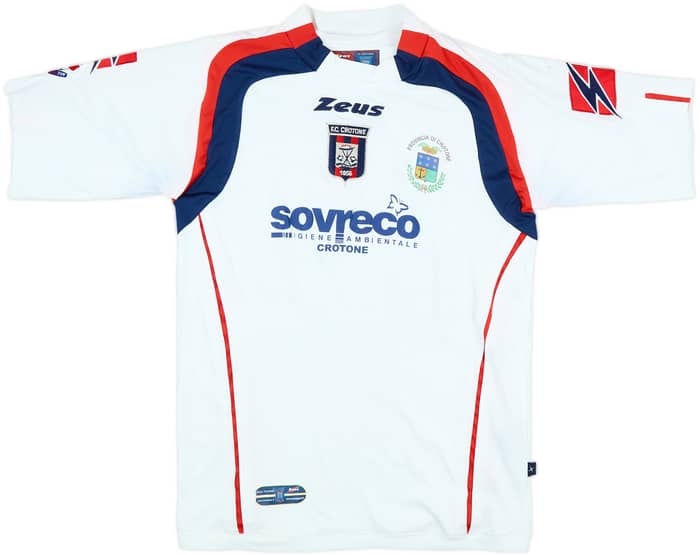 2006-07 Crotone Match Issue Away Shirt Tisci #29