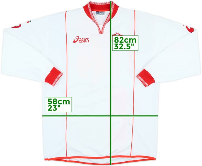 2002-03 Triestina Match Issue Away L/S Shirt Zanini #10