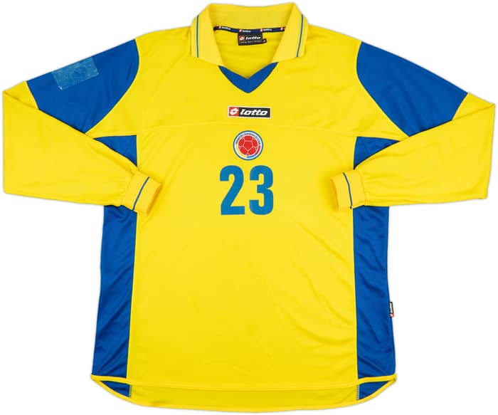 2003-04 Colombia Match Issue Home L/S Shirt #23