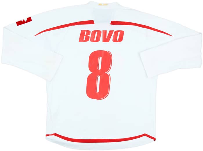 2009-10 Padova Match Issue Home L/S Shirt Bovo #8
