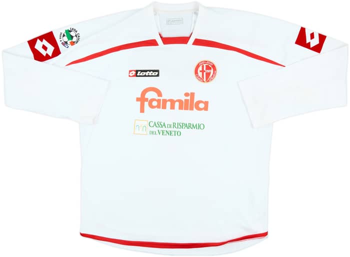 2009-10 Padova Match Issue Home L/S Shirt Bovo #8