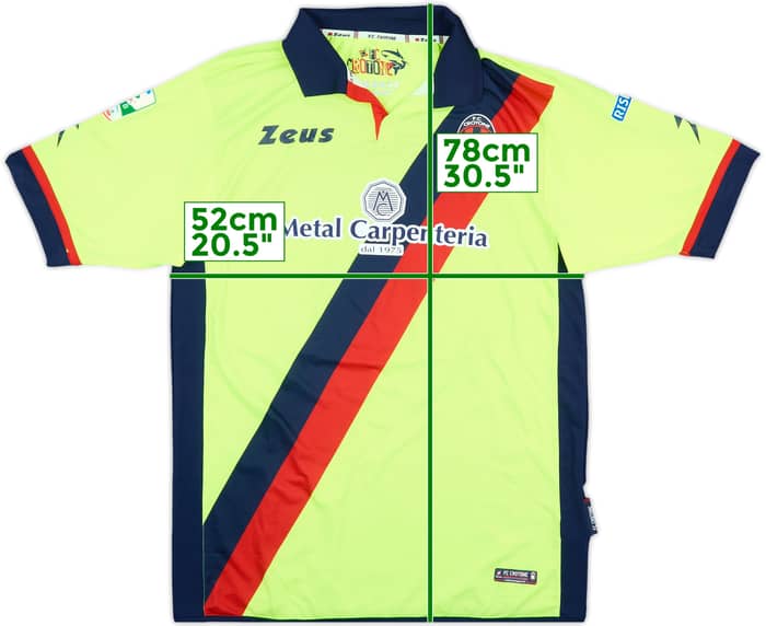 2015-16 Crotone Match Issue Third Shirt Budimir #17