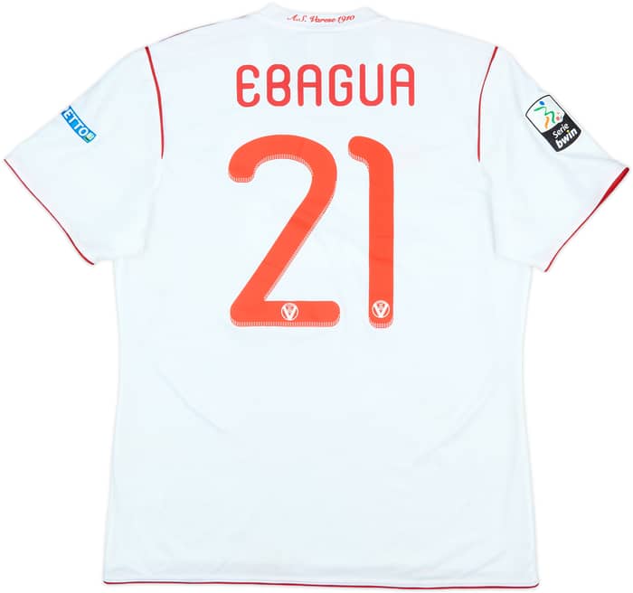 2012-13 Varese Match Issue Home Shirt Ebagua #21