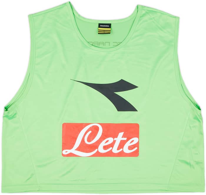 2008-09 Napoli Diadora Training Bib - 7/10 - (L)