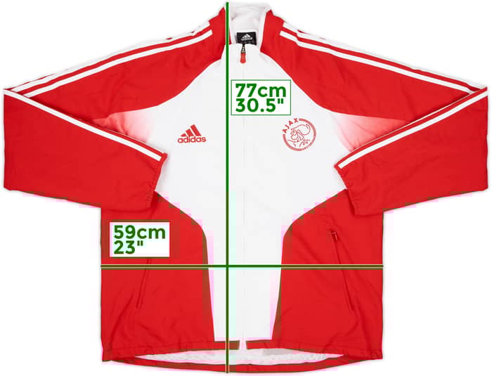 2004-05 Ajax adidas Track Jacket - 9/10 - (M/L)