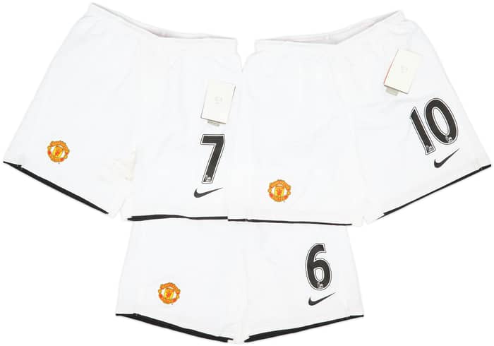2007-09 Manchester United Home Shorts (M.Boys)