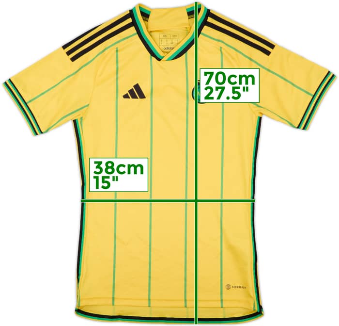 2023-24 Jamaica Home Shirt - 7/10 - (XS)