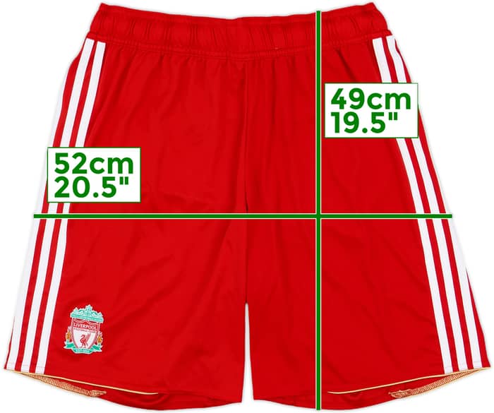 2010-12 Liverpool Home Shorts - 7/10 - (L)