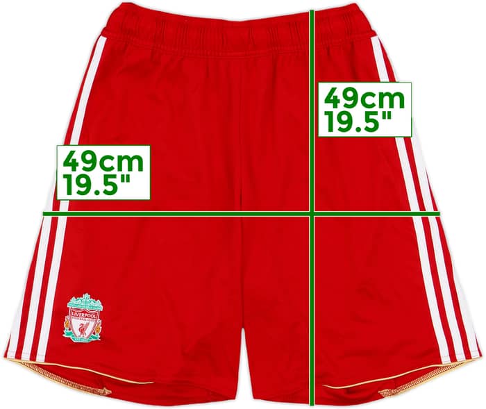 2010-12 Liverpool Home Shorts - 6/10 - (M)
