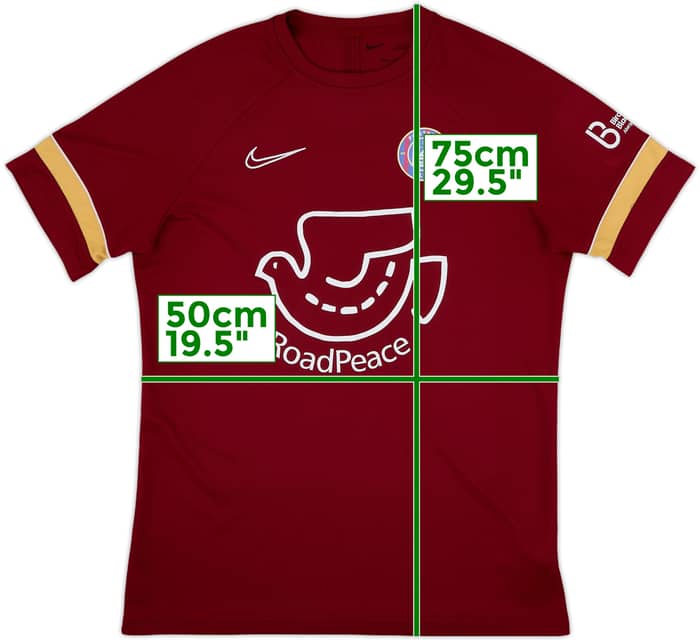 2021-22 Nike Template Shirt #4 - 9/10 - (L)